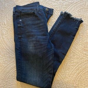 Express skinny high rise jeans size 6 regular